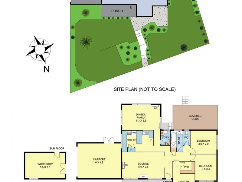 64 Kipling Avenue, Mooroolbark VIC 3138 Floorplan