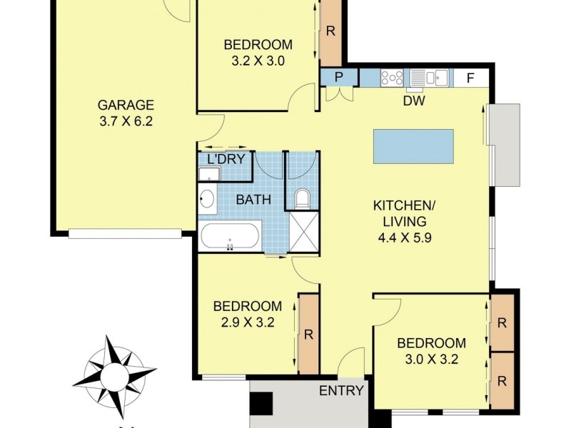 2 Dees Place, Mooroolbark VIC 3138 Floorplan