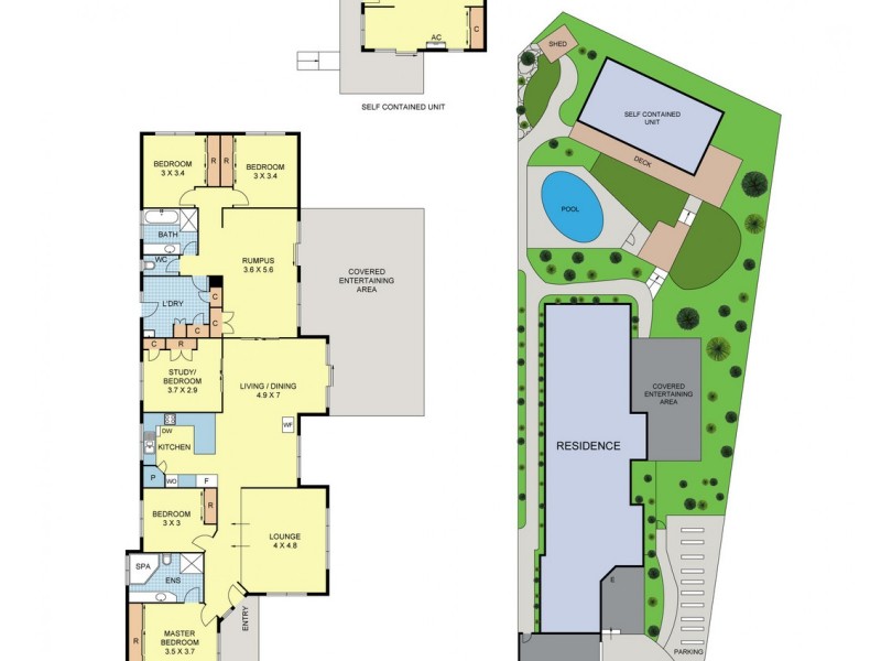 22 Clarkedale Rise, Kilsyth South VIC 3137 Floorplan