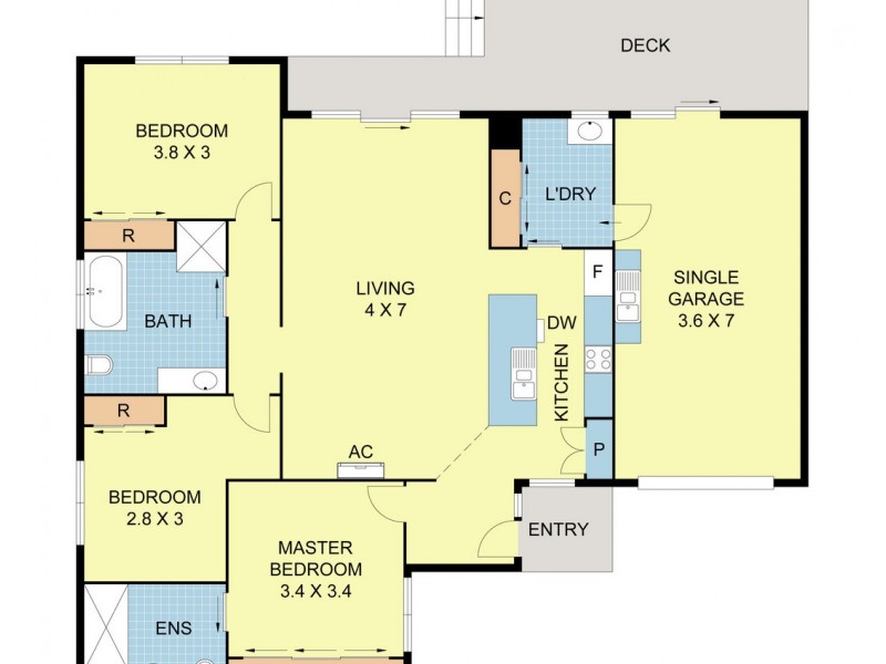 2/53 Terrigal Crescent, Kilsyth VIC 3137 Floorplan