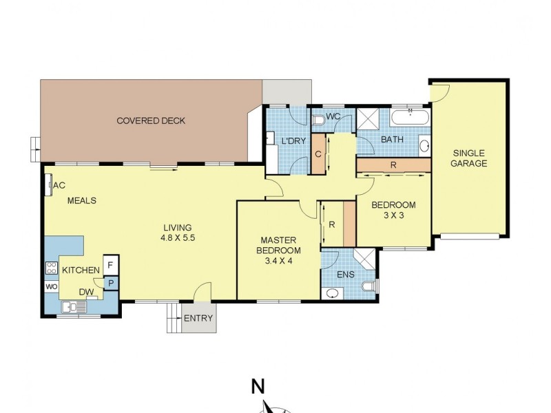 3/60 Taylor Road, Mooroolbark VIC 3138 Floorplan