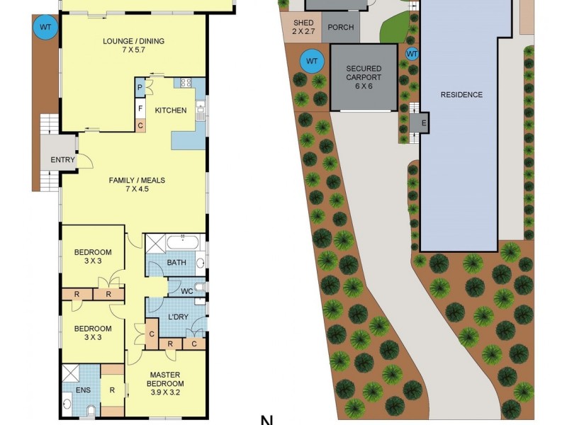 65 Zina Grove, Mooroolbark VIC 3138 Floorplan