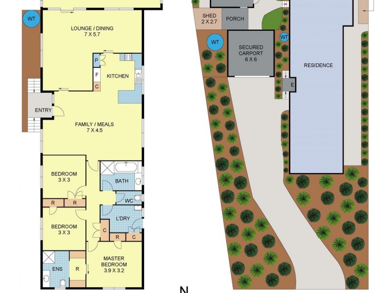 65 Zina Grove, Mooroolbark VIC 3138 Floorplan