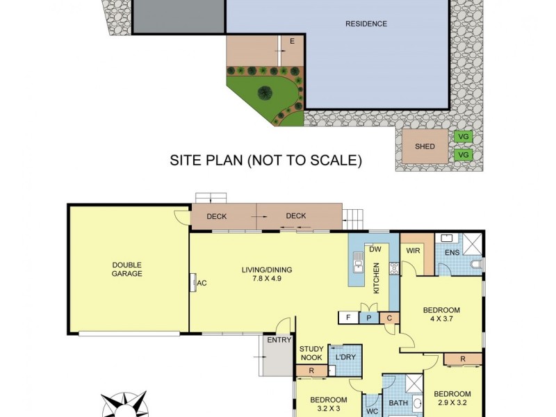 12a Wandana Street, Mooroolbark VIC 3138 Floorplan