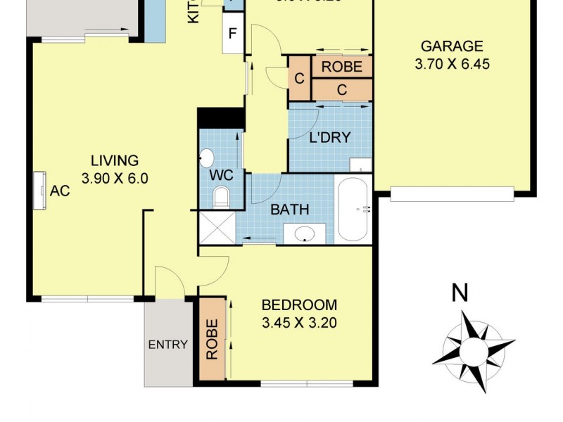 2/36 Kidgell Street, Lilydale VIC 3140 Floorplan