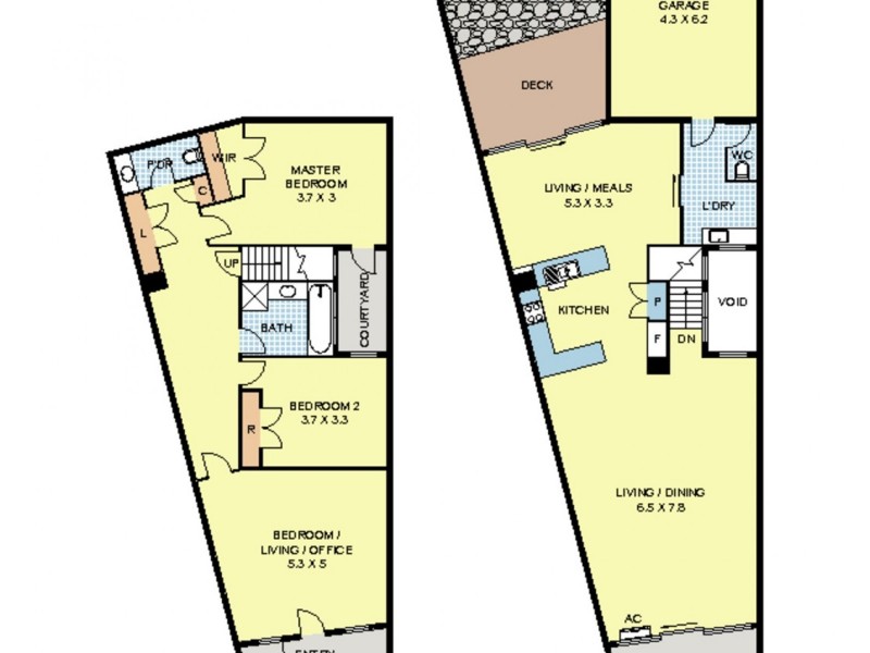 2/13-15 Paul Street, Croydon VIC 3136 Floorplan