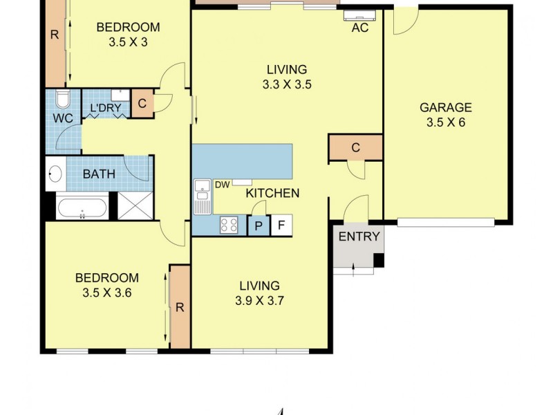 3/28 Urana Street, Kilsyth VIC 3137 Floorplan