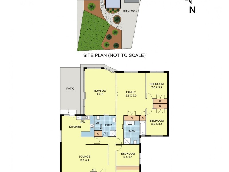 Lot 1/2 Grace Avenue, Mooroolbark VIC 3138 Floorplan