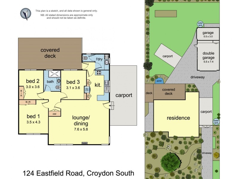 124 Eastfield Road, Croydon South VIC 3136 Floorplan