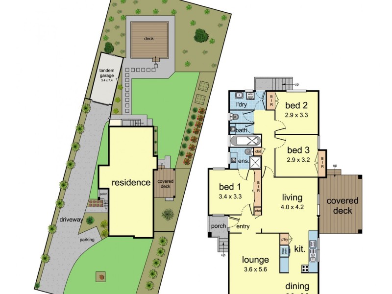 15 Larnook Crescent, Mooroolbark VIC 3138 Floorplan