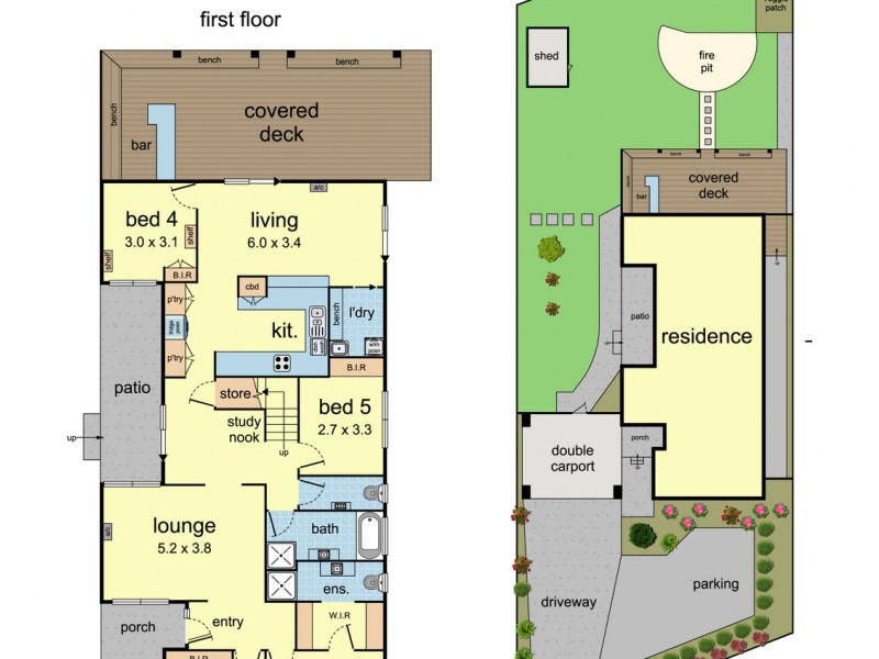 53 Struan Avenue, Mooroolbark VIC 3138 Floorplan