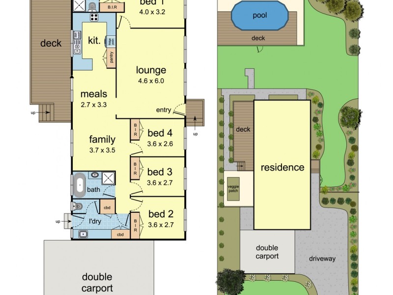 3 Barker Drive, Mooroolbark VIC 3138 Floorplan