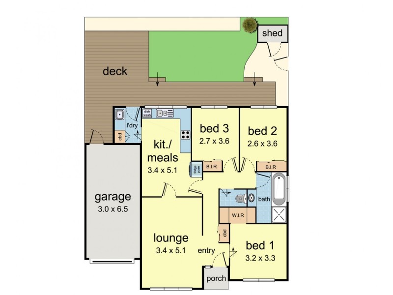 1/275 Canterbury Road, Bayswater North VIC 3153 Floorplan