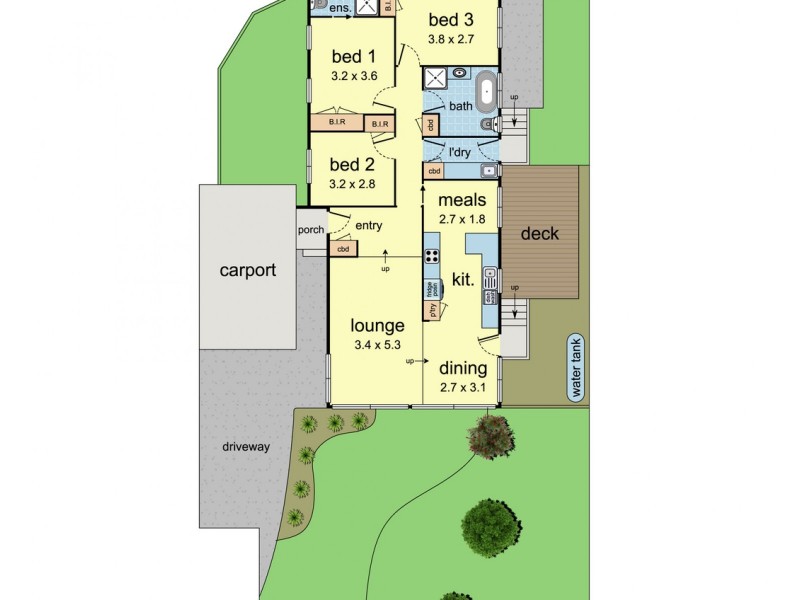 19 Krowera Street, Mooroolbark VIC 3138 Floorplan