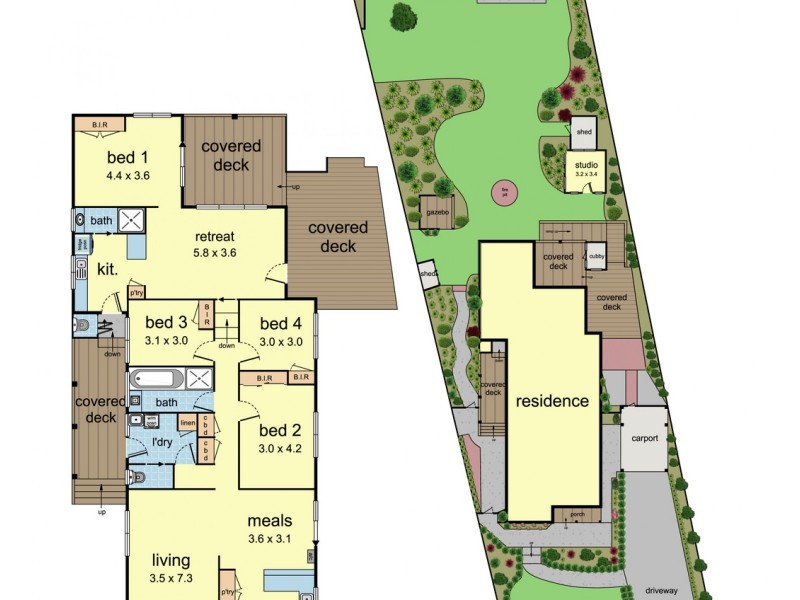 4 Loris Street, Silvan VIC 3795 Floorplan