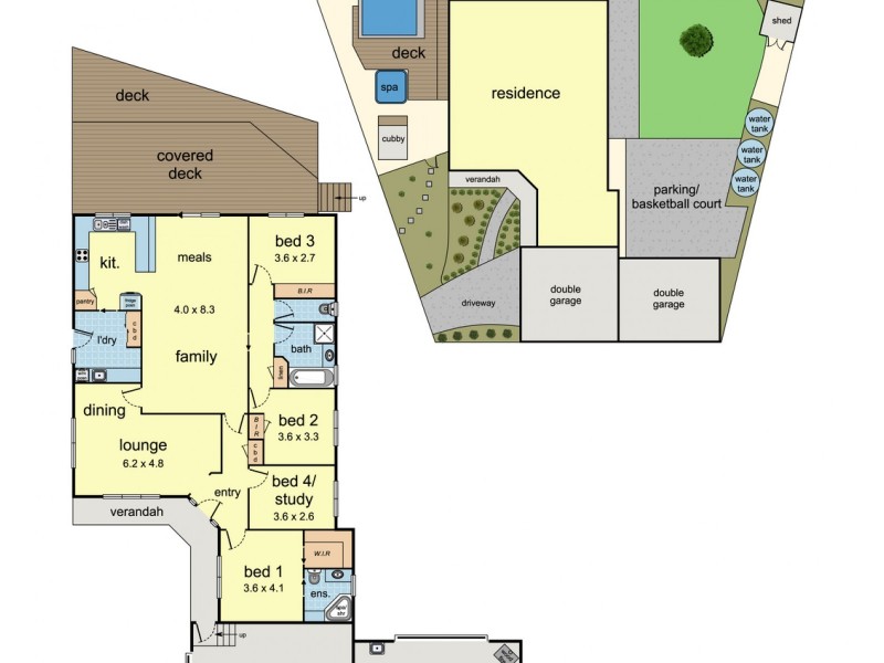 27 Clarkedale Rise, Kilsyth South VIC 3137 Floorplan