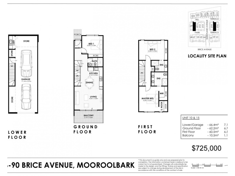 7, 9 & 10/86-90 Brice Avenue, Mooroolbark VIC 3138