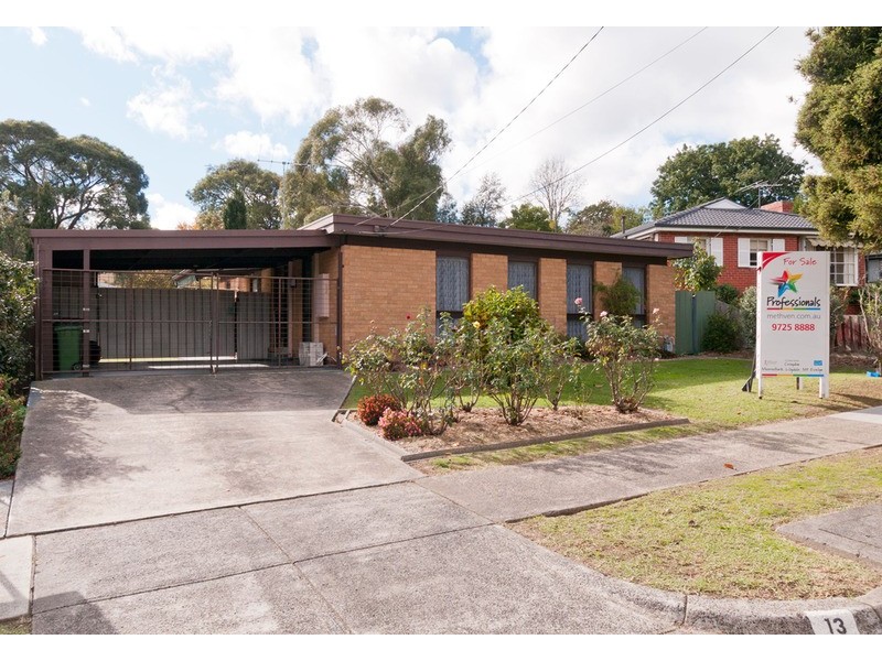 13 Pandora Crescent, Croydon South VIC 3136