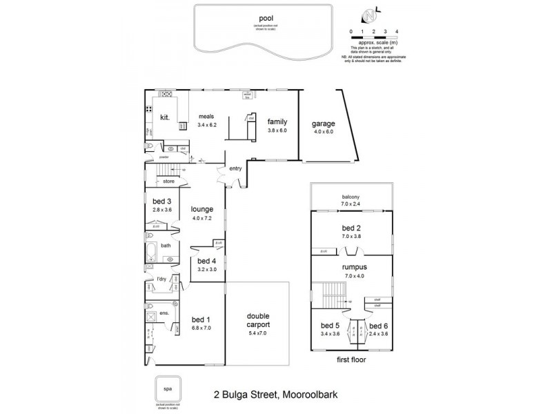 2 Bulga Street, Mooroolbark VIC 3138 Floorplan