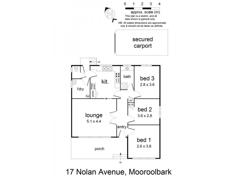 17 Nolan Avenue, Mooroolbark VIC 3138 Floorplan