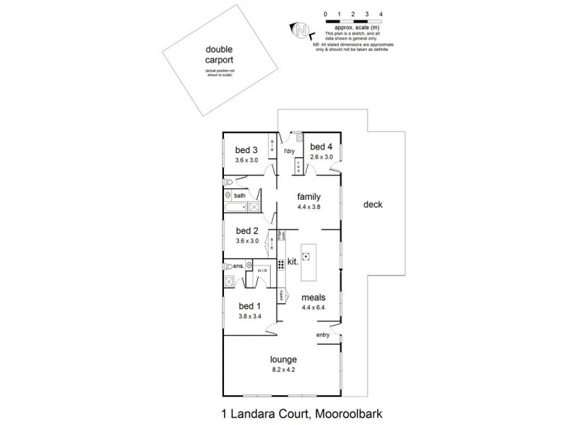 1 Landara Court, Mooroolbark VIC 3138 Floorplan