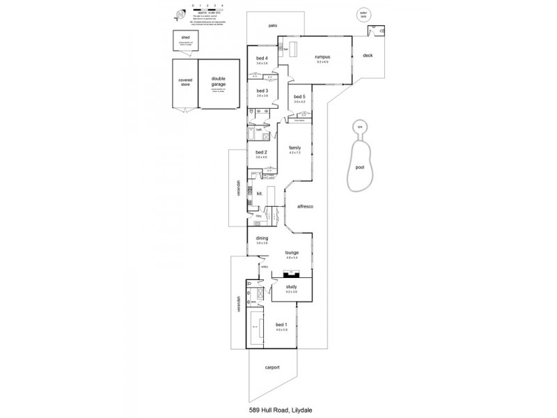 589 Hull Road, Lilydale VIC 3140 Floorplan