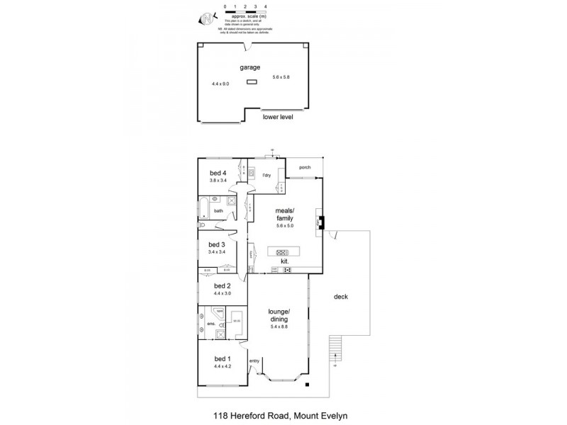 118 Hereford Road, Mount Evelyn VIC 3796 Floorplan