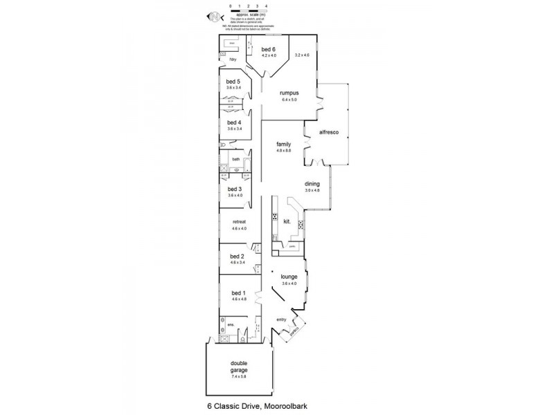 6 Classic Drive, Mooroolbark VIC 3138 Floorplan
