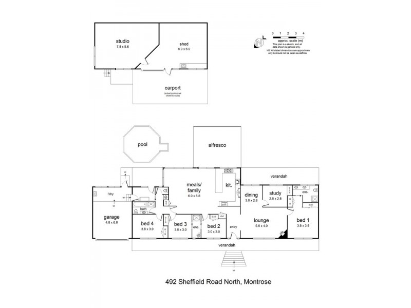 492 Sheffield Road, Montrose VIC 3765 Floorplan
