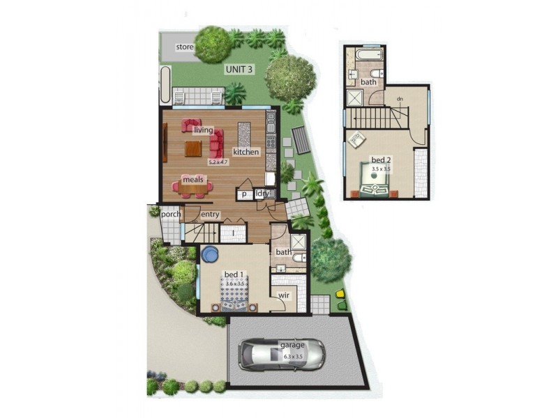 3/11 Mountain View Road, Kilsyth VIC 3137 Floorplan