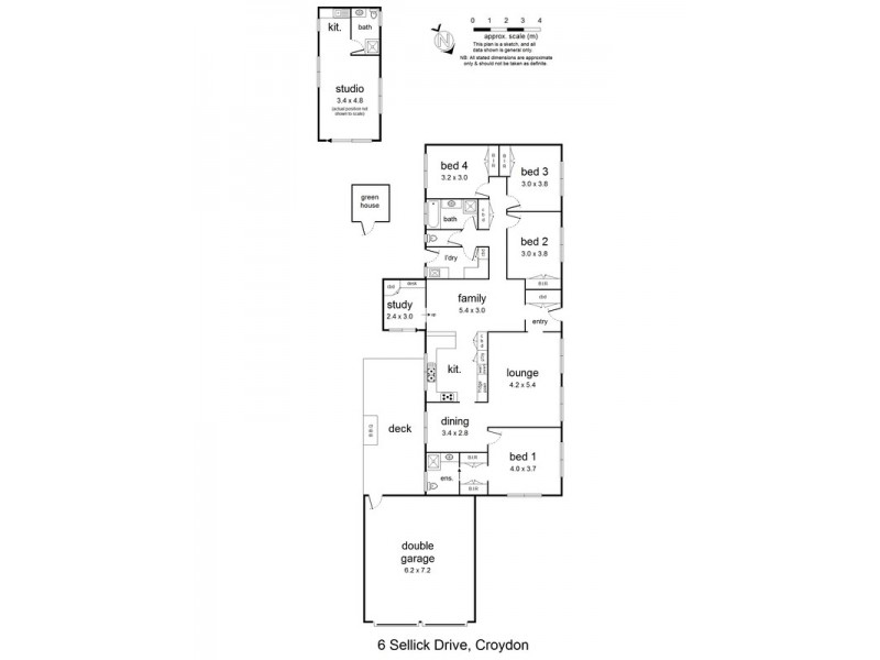 6 Sellick  Drive, Croydon VIC 3136 Floorplan