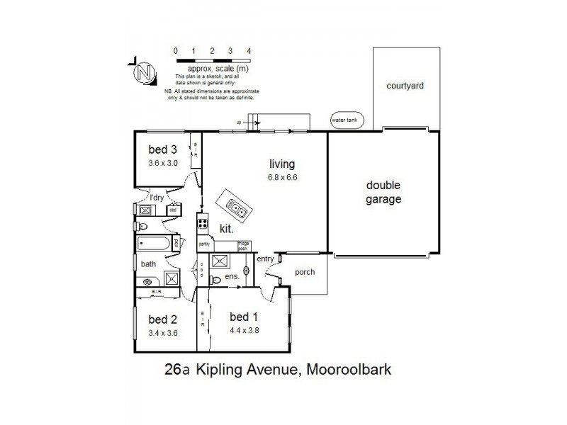 26a Kipling Avenue, Mooroolbark VIC 3138 Floorplan
