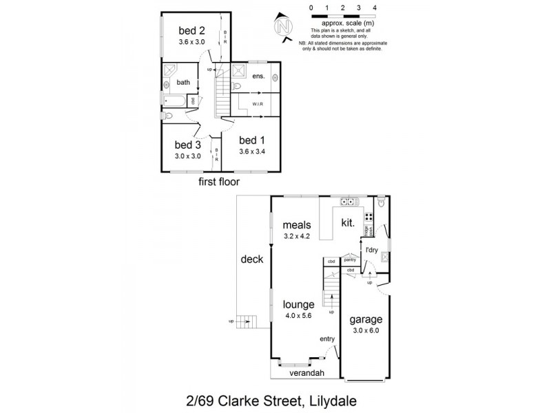 2/69 Clarke Street, Lilydale VIC 3140 Floorplan