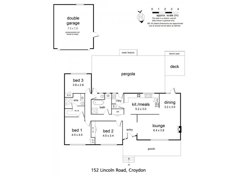 152 Lincoln Road, Croydon VIC 3136 Floorplan