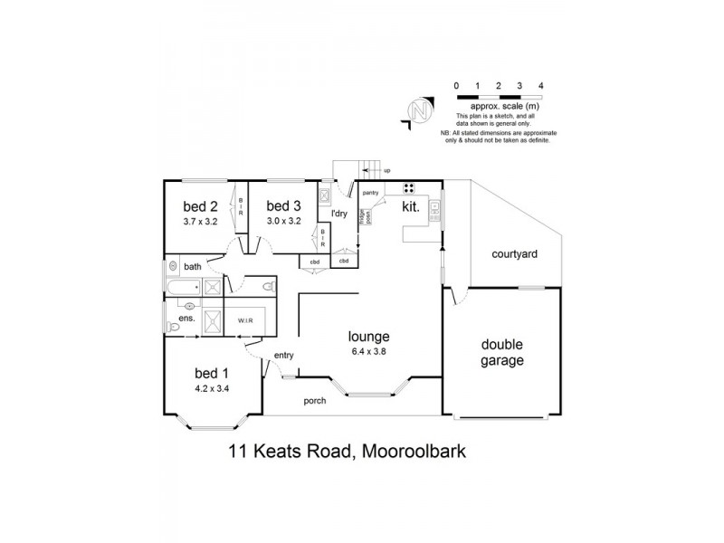 11 Keats Road, Mooroolbark VIC 3138 Floorplan