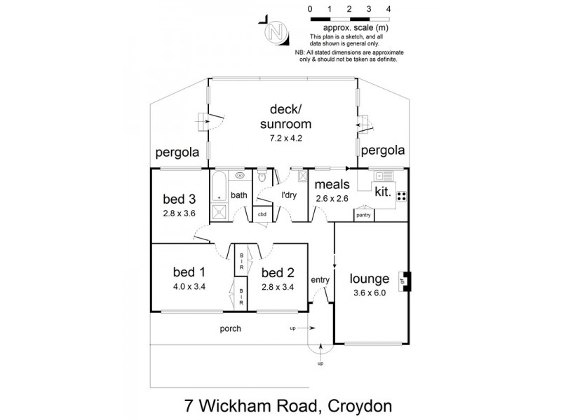 7 Wickham Road, Croydon VIC 3136 Floorplan