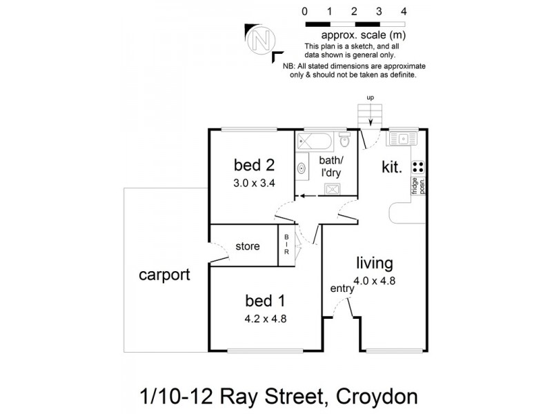 1/10-12 Ray Street, Croydon VIC 3136 Floorplan