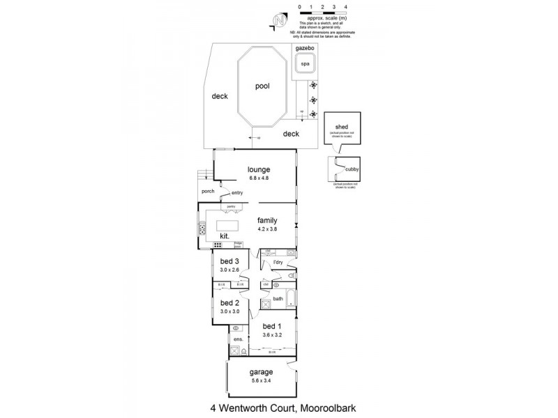 4 Wentworth Court, Mooroolbark VIC 3138 Floorplan