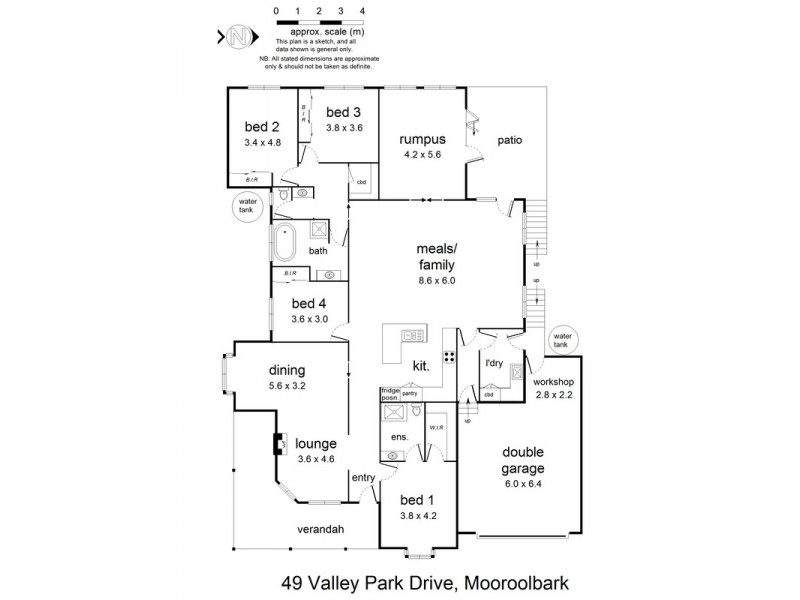 49 Valley Park Drive, Mooroolbark VIC 3138 Floorplan