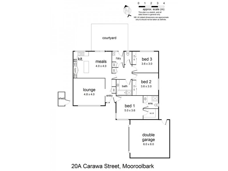 20a Carawa Street, Mooroolbark VIC 3138 Floorplan