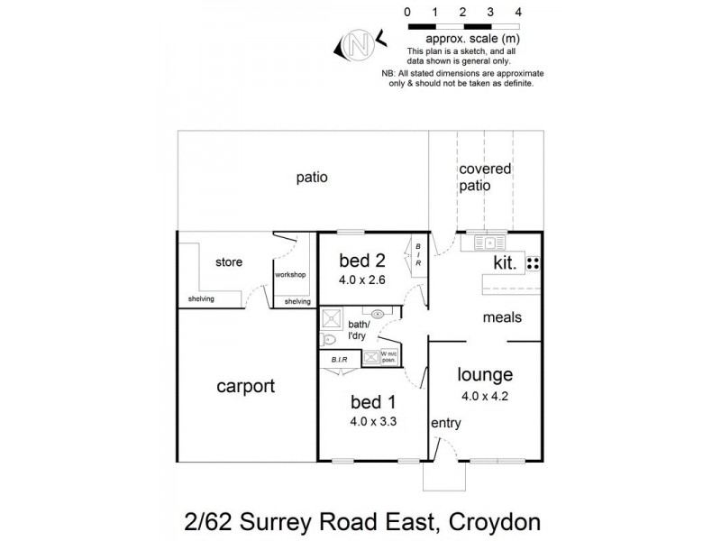2/62 Surrey Road East, Croydon VIC 3136 Floorplan