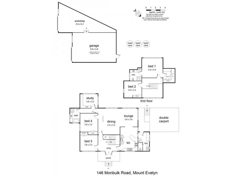 144-146 Monbulk Road, Mount Evelyn VIC 3796 Floorplan