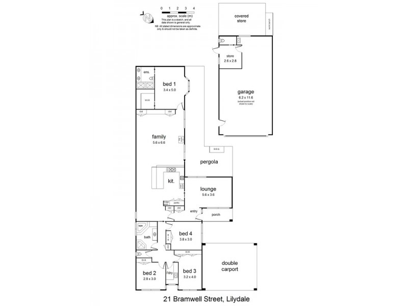 21 Bramwell Street, Lilydale VIC 3140 Floorplan