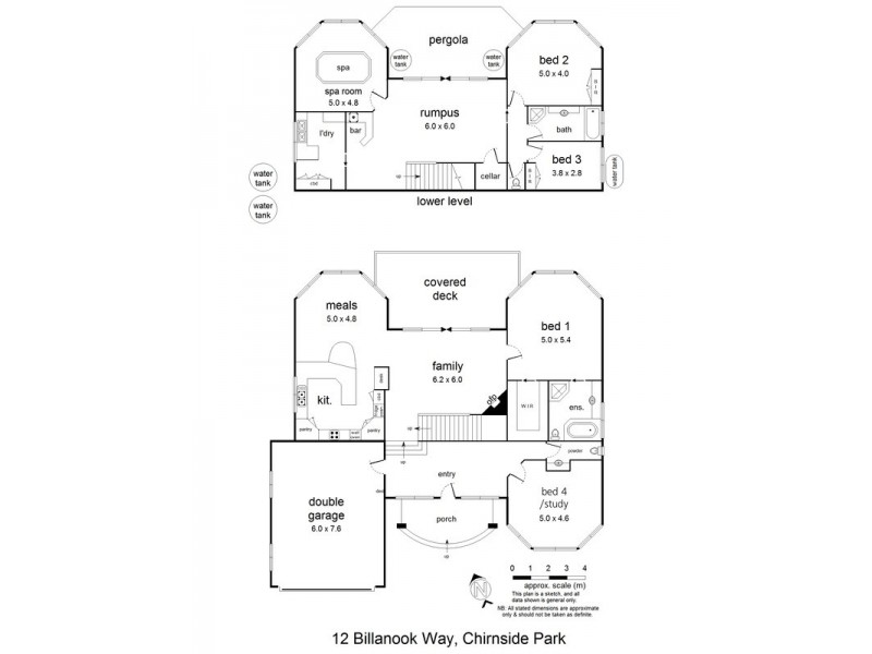 12 Billanook Way, Chirnside Park VIC 3116 Floorplan