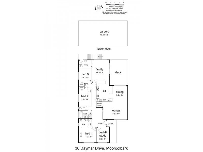 36 Daymar Drive, Mooroolbark VIC 3138 Floorplan