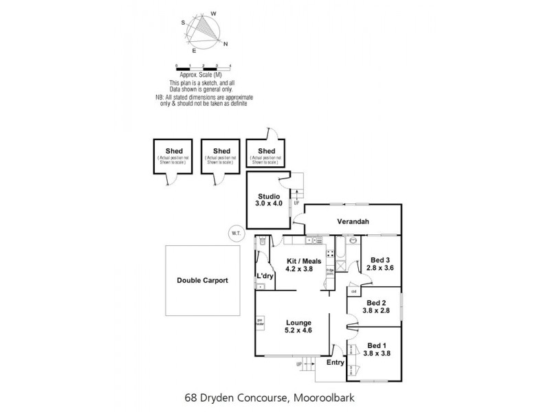 68 Dryden Concourse, Mooroolbark VIC 3138 Floorplan