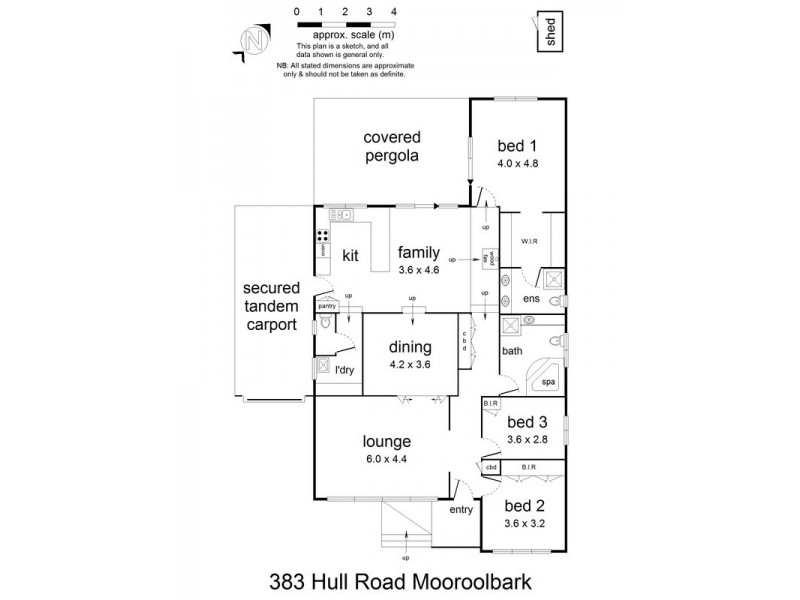 383 Hull Road, Mooroolbark VIC 3138 Floorplan