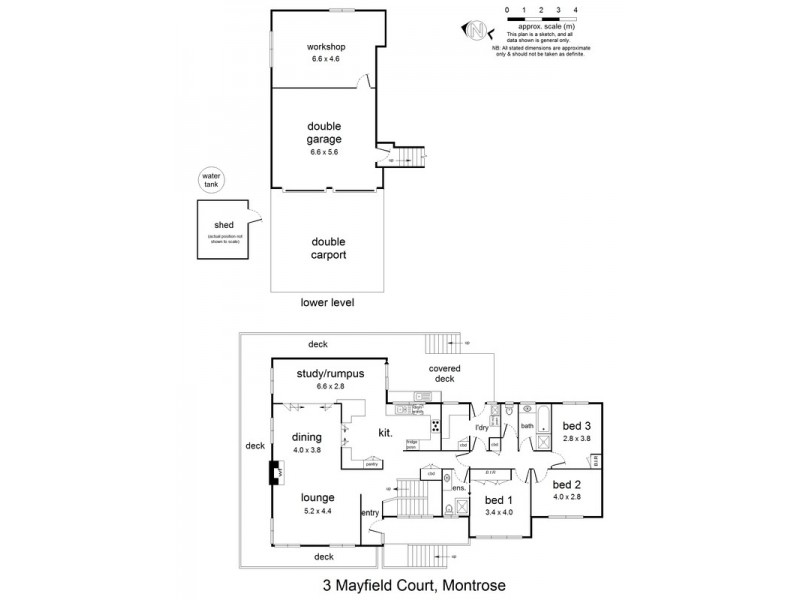 3 Mayfield Court, Montrose VIC 3765 Floorplan