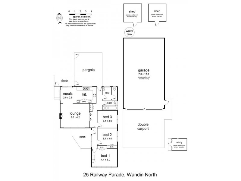 25 Railway Parade, Wandin North VIC 3139 Floorplan