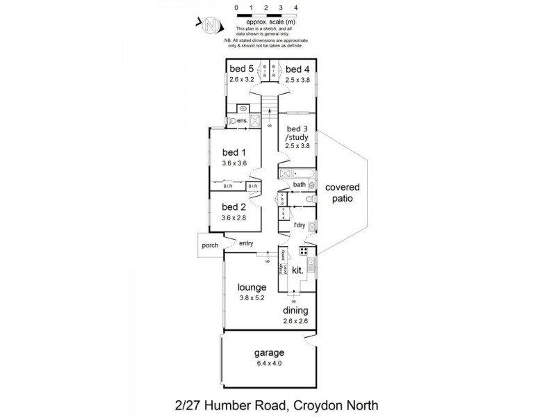 2/27 Humber Road, Croydon VIC 3136 Floorplan